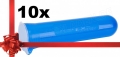 10 Stück Warped Sportz Pot 140er blau