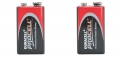 2 Stück Duracell ProCell 9 Volt Block Batterien