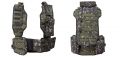 NXe Tactical MagFed Paintball Weste inkl. Battlepack & allen Zusatztaschen - digi camo