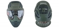 JT Spectra Flex 8 Full Coverage Thermalmaske oliv