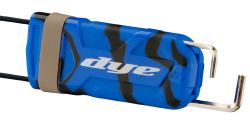 Dye Flex Laufsocke TWST - blau/schwarz