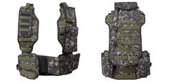 NXe Tactical MagFed Paintball Weste inkl. Battlepack & allen Zusatztaschen