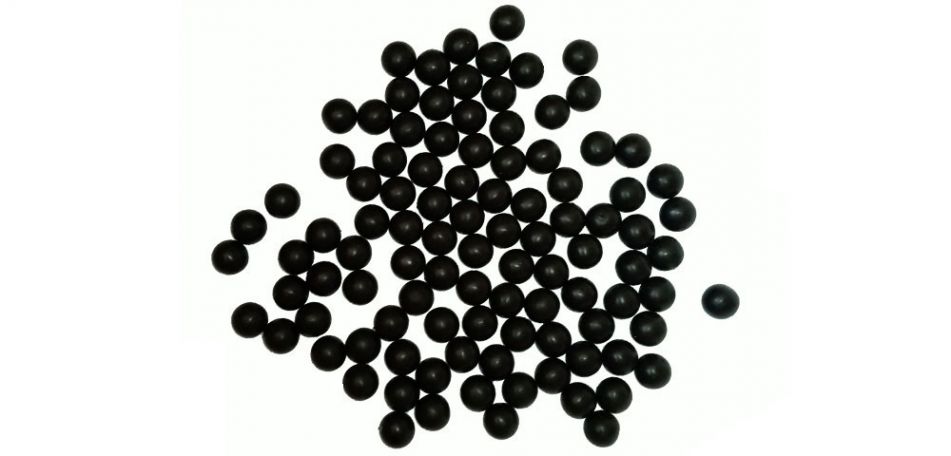 New Legion Rubberballs / Blackballs / Gummibälle cal.43 - 100 Stück