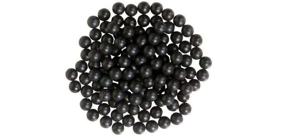 New Legion Rubberballs / Blackballs / Gummibälle cal.43 - 500 Stück