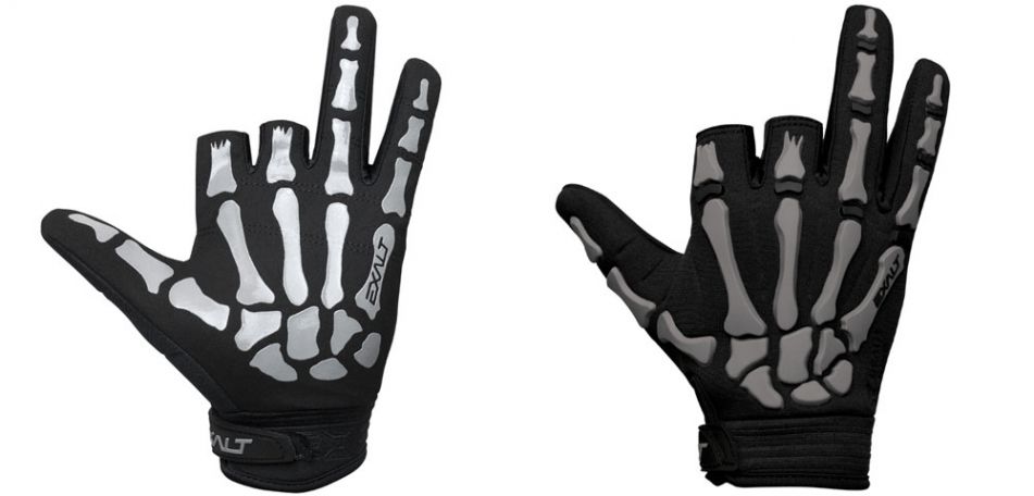 Exalt Death Grip Gloves / Paintball Handschuhe grau S