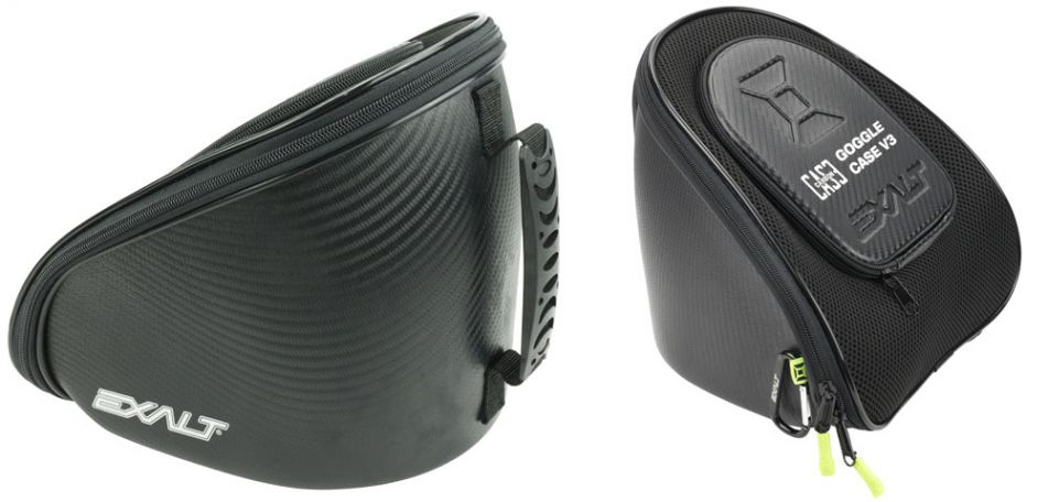 Exalt Goggle Case V3 - Paintballmasken Tasche V3 - black lime
