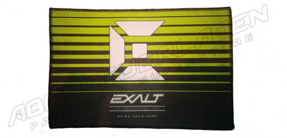 Exalt Microfasertuch - schwarz/lime