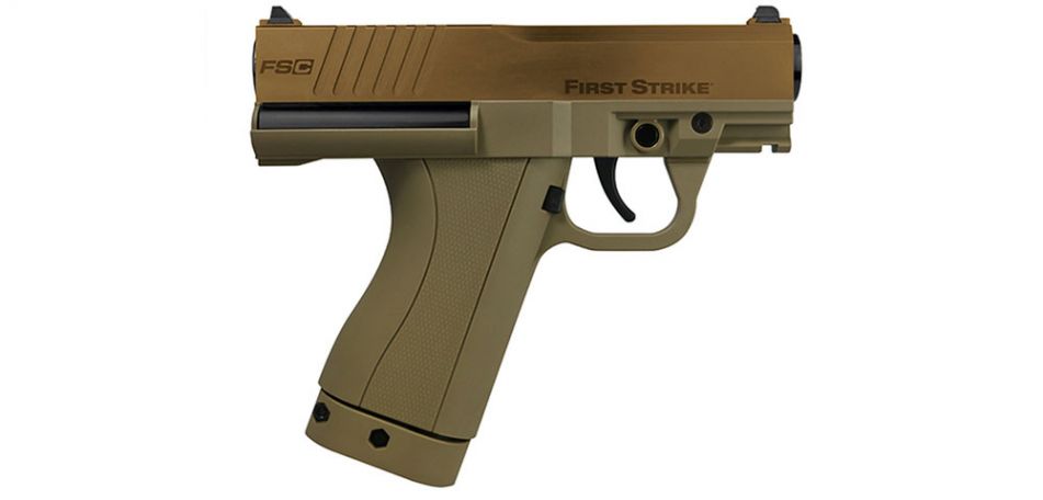 First Strike Compact Pistole FSC Limited Edition bronze/tan 