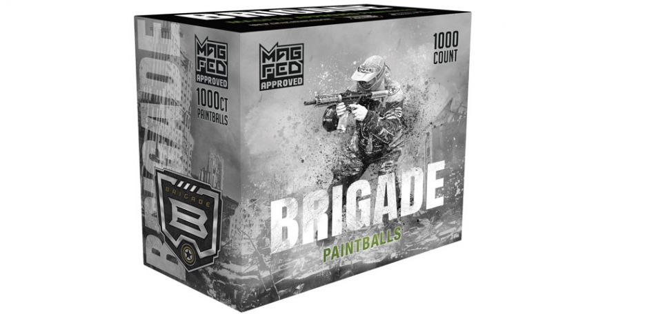 G.I. Sportz Brigade Paintballs für MagFed 1000 Stück - Yellow Fill