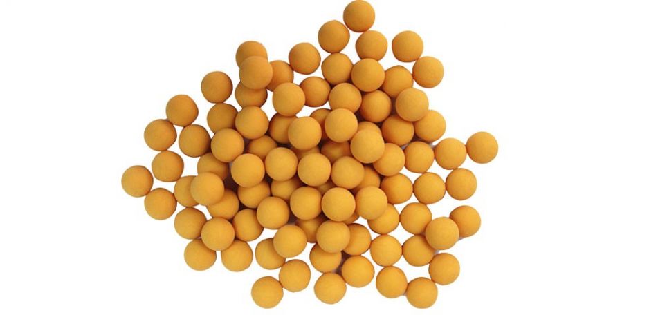 New Legion Rubberballs / Gummibälle cal.68 - 500 Stück - gelb