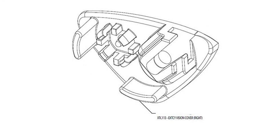 Smart Parts / GoG eXTCy Vision Cover Right XTC113