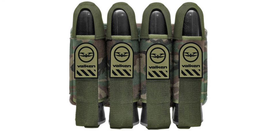 Valken Alpha Battlepack 4-Pot - green camo 