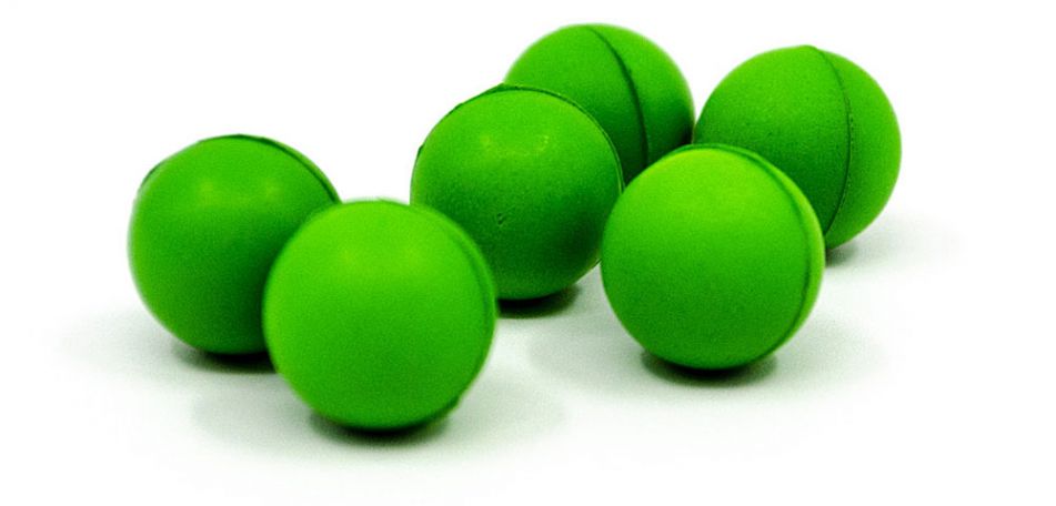 Valken Gotcha Schaumstoffbälle cal. 50 - 100 Stück - neon green