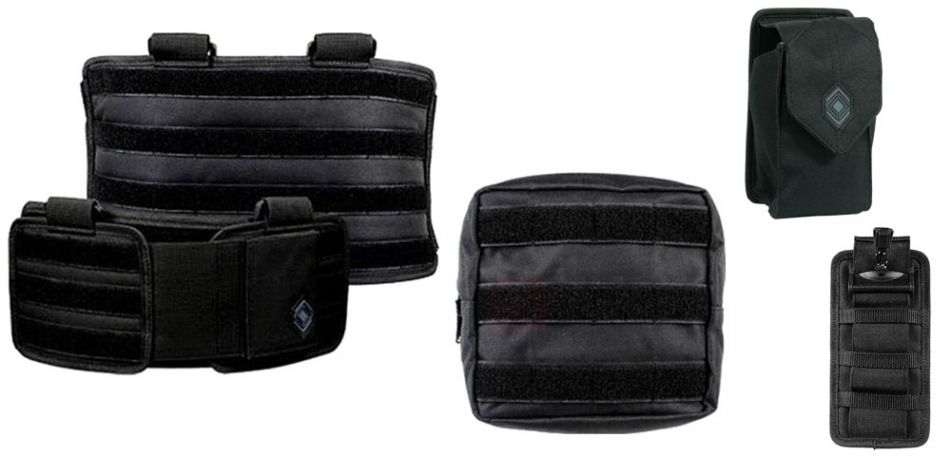 NXe Extraktion Base Battlepack + Cargo Tasche + Multi Tasche + Granaten Tasche - schwarz