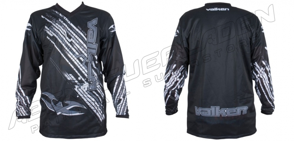 Valken Fate Paintball Jersey grau M