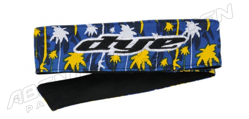 Dye Head Tie Bandana cali gold