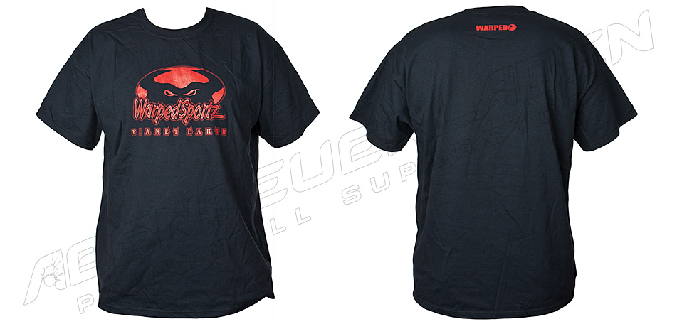 Warped Sportz Tee Planet Earth schwarz L