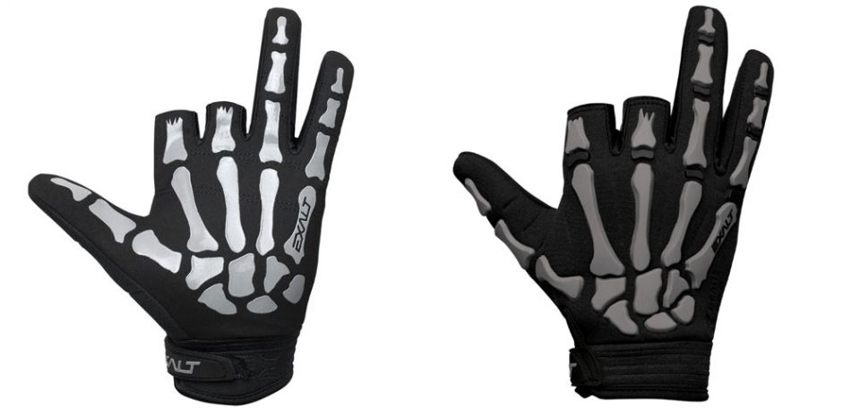 Exalt Death Grip Gloves / Paintball Handschuhe grau L