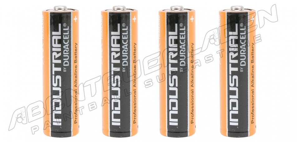 4 Stück Duracell Industrial AA Batterie