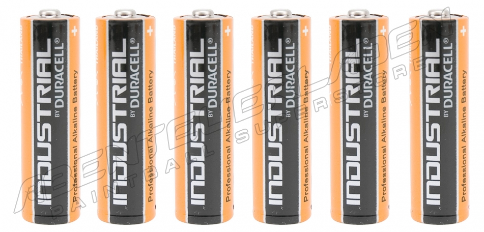 6 Stück Duracell Industrial AA Batterie