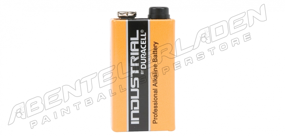 1 Stück Duracell Industrial 9 Volt Block Batterie