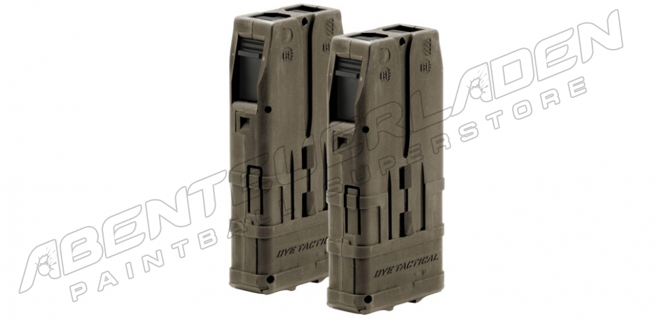 Dye DAM DTM-10 Dual Pack Magazin dark earth