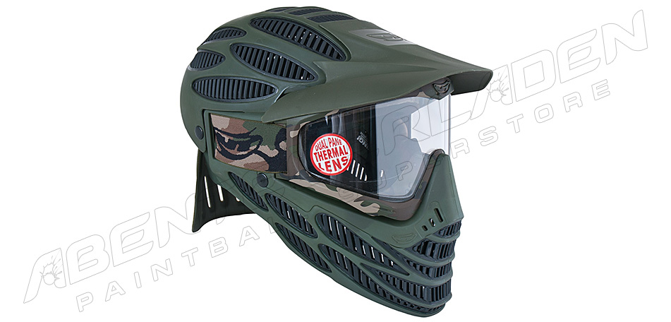 JT Spectra Flex 8 Full Coverage Thermalmaske oliv