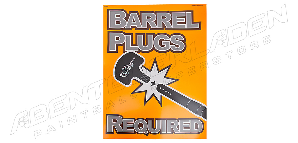Barrel Plugs Required Banner