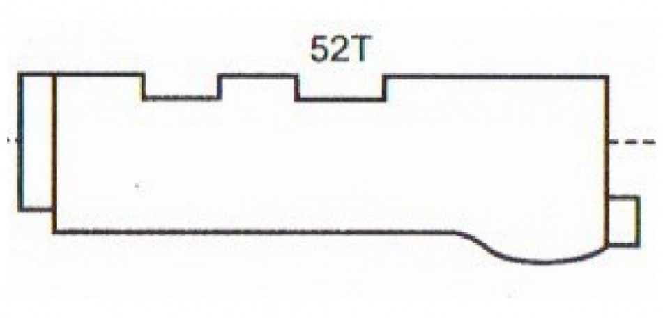 New Legion AK47 Holzgriff unten #52T 
