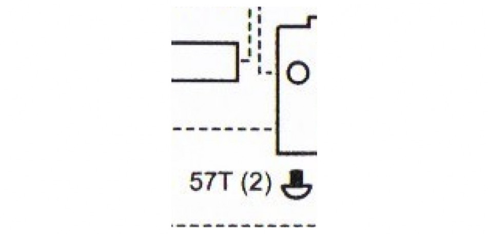 New Legion AK47 Rear Foregrip Retaining Screws #57T