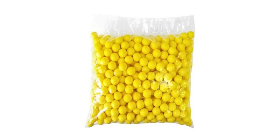 New Legion Rubberballs / Gummibälle cal.50 - 500 Stück - gelb