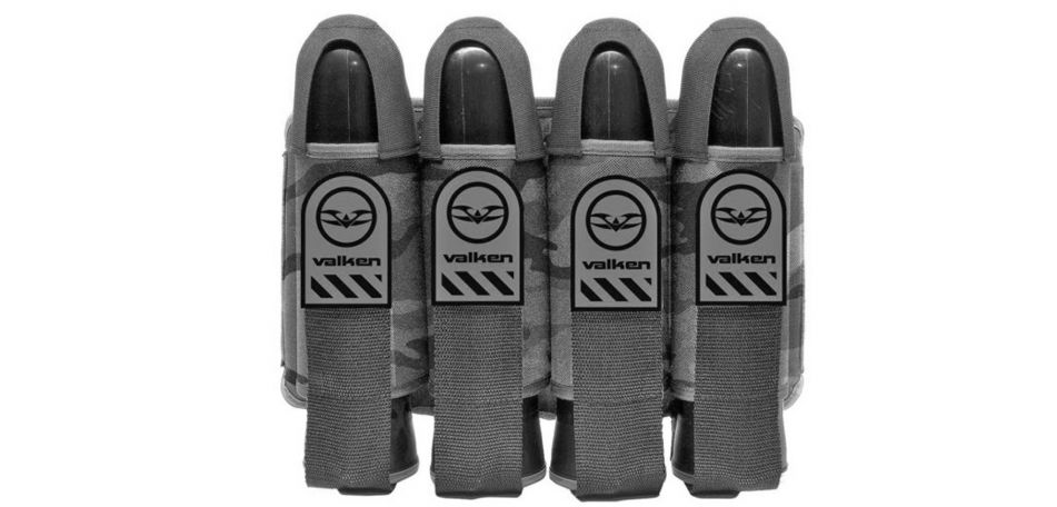 Valken Alpha Battlepack 4-Pot - black camo