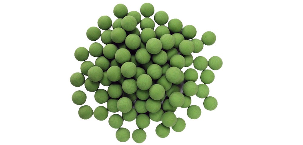 grün im Pot 100 68 New Legion Rubberballs / Gummibälle cal 