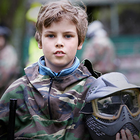 Kinder Paintball unter 18 Jahren